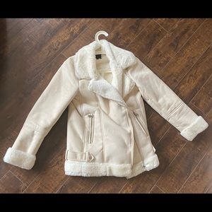 Dynamite Suede Fall Jacket